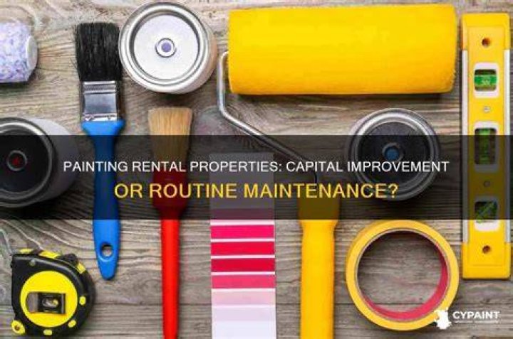 What makes a furnace a capital improvement to a rental property?