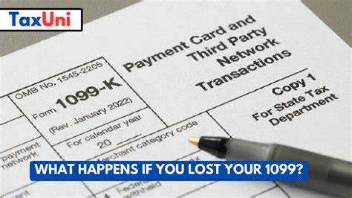What should I do if I Lost my 1099 tax form?