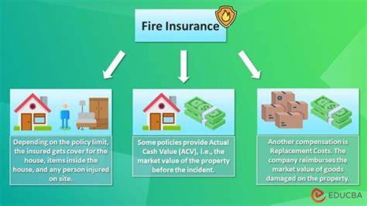 What year did insurance companies begin to cover fire damage?