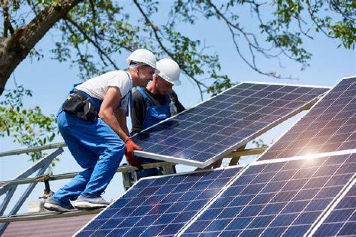 When did people start putting solar panels on their homes?