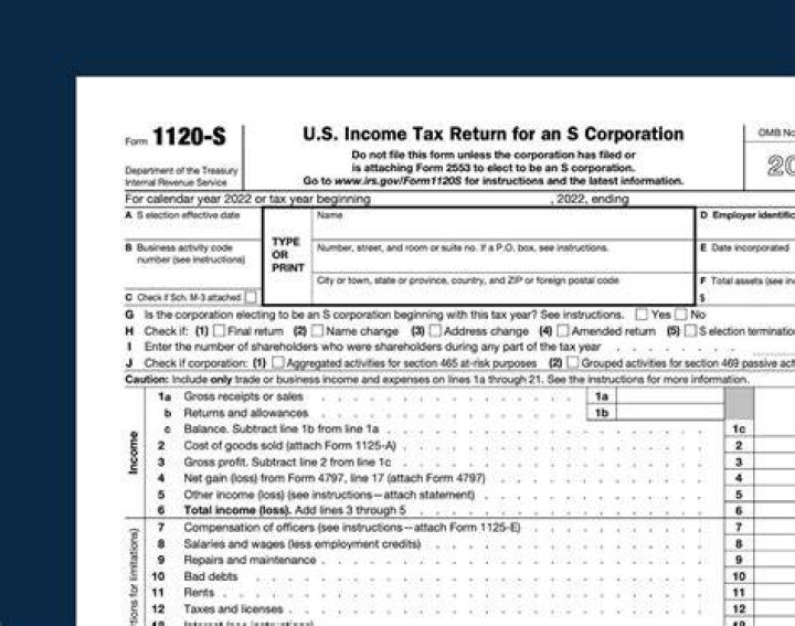 When do S corporations have to file Form 1120?