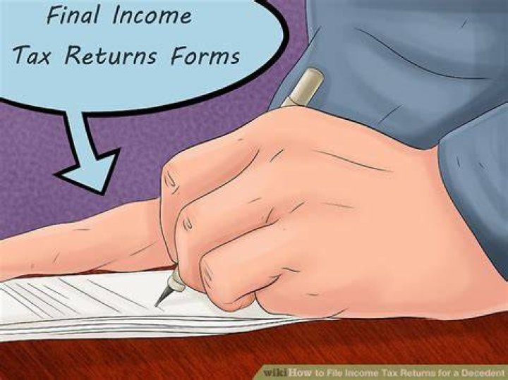 When to file the final income tax returns for a decedent?