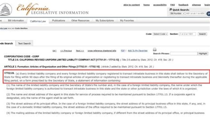 Where can I find the California Corporations Code?