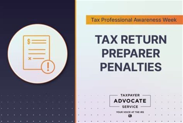 Who is considered to be a tax preparer?