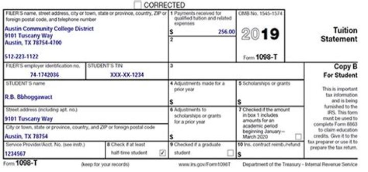 Will I get a 1098-T if I graduated in 2019?